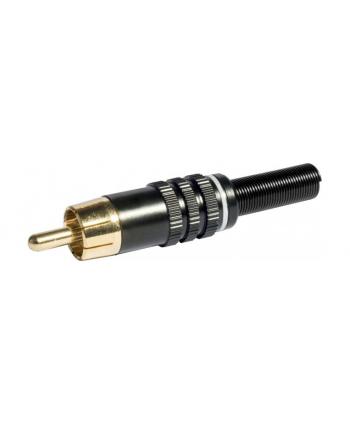 CONECTOR RCA MACHO BLANCO Ø6,0mm