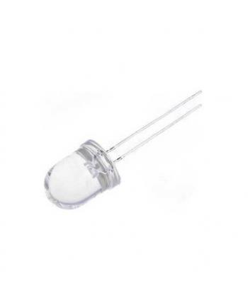 LED 10mm VERMELL ALTA LLUMINOSITAT 2-2,4vdc 20mA