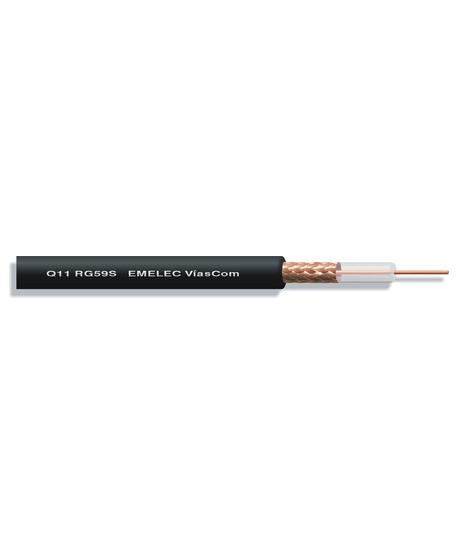 CABLE RG-59 ESPECIAL 75 Ohm NEGRO