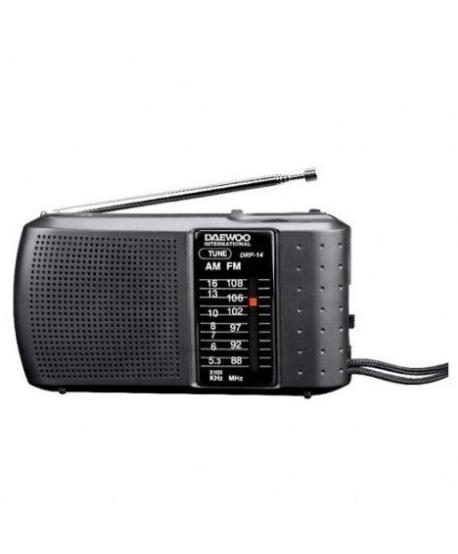 RADIO PORTATIL AM/FM 133x72x33mm DRP-14