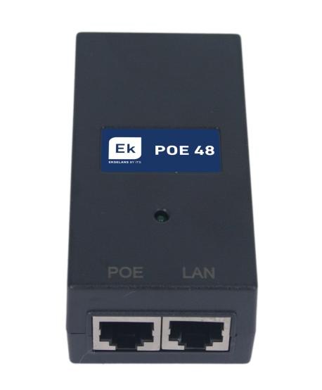 INJECTOR PoE 48Vdc 10/100/1000Mbps