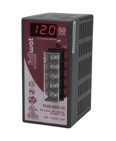 FONTE DE COMUTAÇÃO TRILHO DIN 24V 4.2A 100W