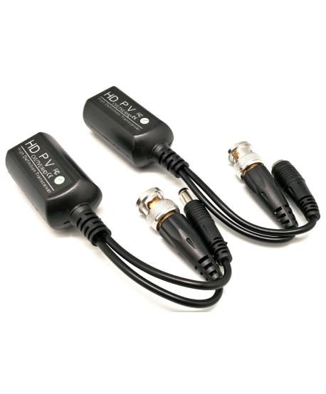 BALUN DE VÍDEO HD + POWER RJ45 8MP