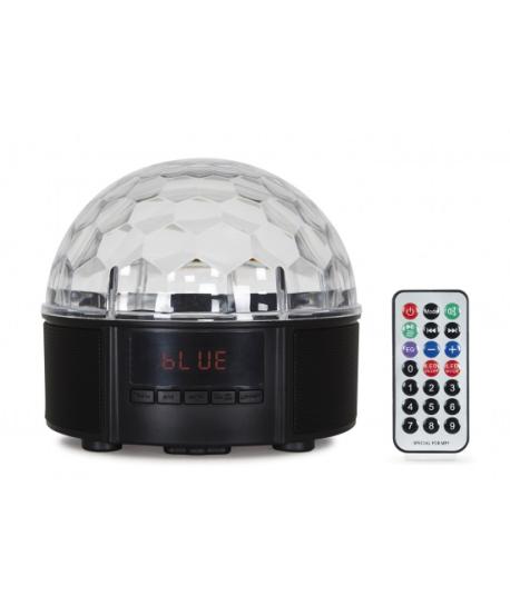 MINI ESFERA LED USB/MicroSD/FM/BT LED-BALLO8RUB