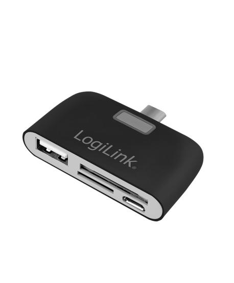 LEITOR DE CARTÕES USB C MICROSD/SD