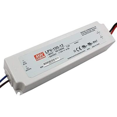 FUENTE ALIMENTACION IP67 12V 8,5A 102W LPV-100-12