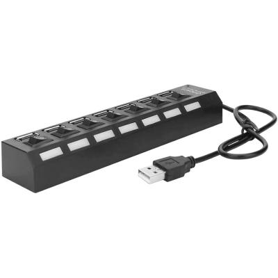 HUB USB 2.0 7 PORTS COMMUTATEUR C/EWENT