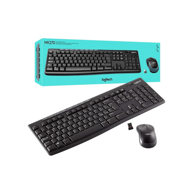 TECLADO + MOUSE LOGITECH MK270 WIRELESS