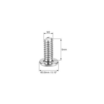 VIS À TÊTE NETTE. PHILIPS M2x5mm