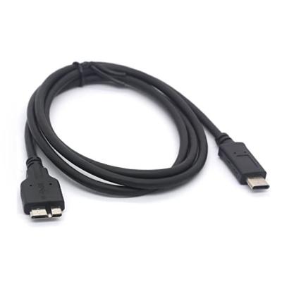 CONNEXION USB-C VERS MICRO USB B MÂLE 1m