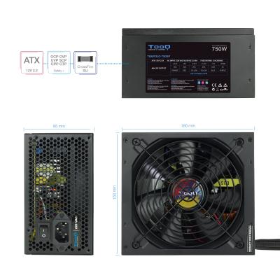 FONTE DE ALIMENTAÇÃO NOX 750W NXS750