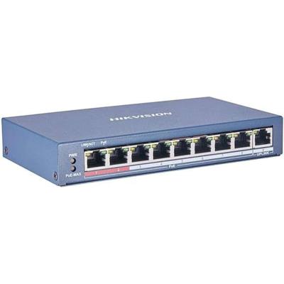 COMMUTATEUR FAST ETHERNET POE 8 PORTS DS-3E0310P-E/M