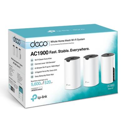 SISTEMA WIFI MESH DECO S7 (3-PACK) AC1900