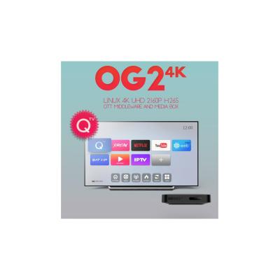 RÉCEPTEUR IPTV LINUX QVIART OG2 4K