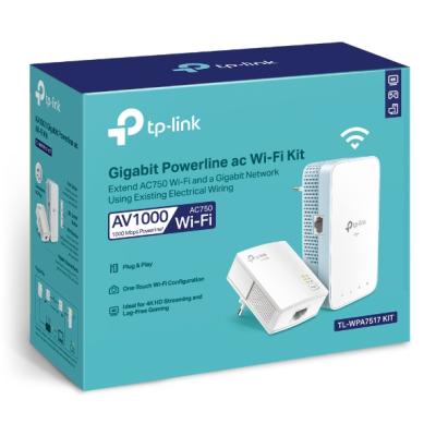 KIT CPL AV1000 GIGABIT TL-WPA7517