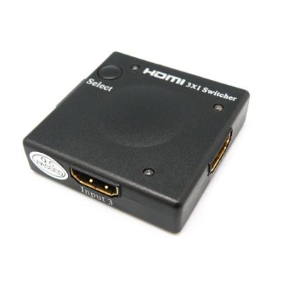 SÉLECTEUR HDMI 3E/1S 1080p 3D 25MHz/165MHz