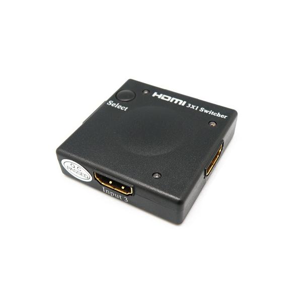 SÉLECTEUR HDMI 3E/1S 1080p 3D 25MHz/165MHz