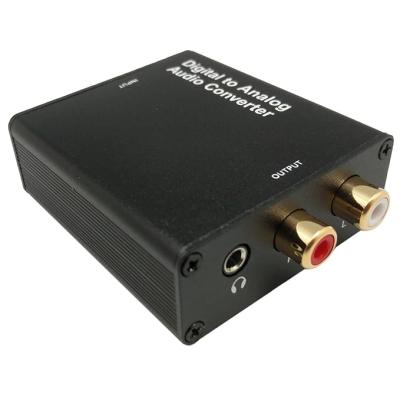 CONVERTISSEUR AUDIO NUMÉRIQUE VERS ANALOGIQUE RCA+3,5 MM