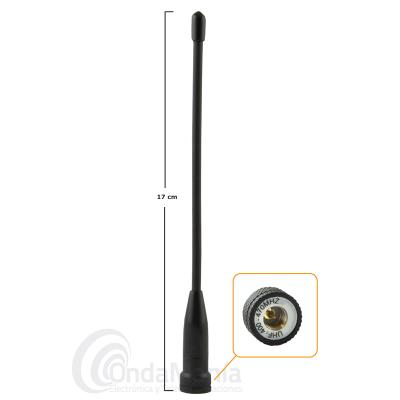 ALAN G11/G15/G18/HP408 ANTENNE WALKIE COURTE