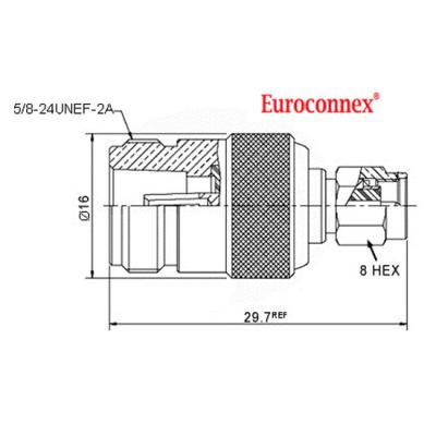 ADAPTATEUR SMA FEMELLE - N FEMELLE