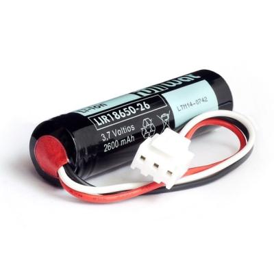 BATERIA LI-ION 3,7V 2,5A 18650 CONECTOR VHR03 JST