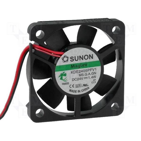 VENTILADOR 24Vdc 1,40W 50x50x10mm 2 HILOS