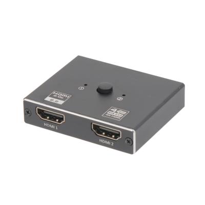 SWITCH/SPLITTER (Bidireccional) 1x2 / 2x1 4K@60Hz