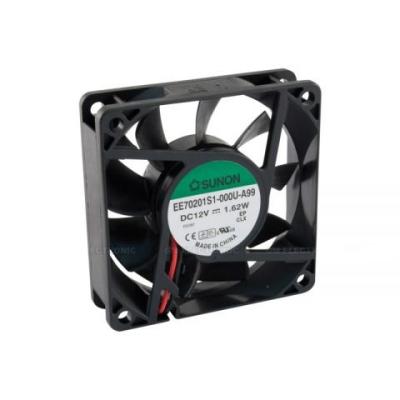 VENTILADOR 12Vdc 1,6W 70x70x20mm 3 HILOS