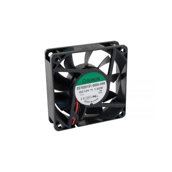 VENTILADOR 12Vdc 1,6W 70x70x20mm 3 HILOS