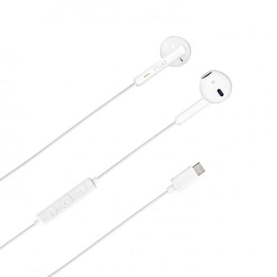 AURICULARS SMARTPHONE USB TIPUS C DCU BLANCS