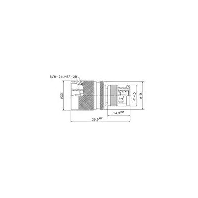 BNC MÂLE - N MÂLE ADAPTATEUR