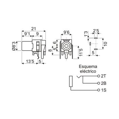 RCA FÊMEA C.I. CONECTOR PRETO COM DESCONEXÃO