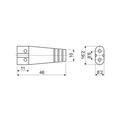 CONNECTEUR D’ANTENNE IEC C7 « TYPE 8 »