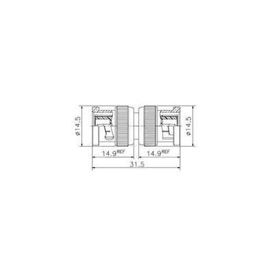 ADAPTATEUR BNC DOUBLE MÂLE