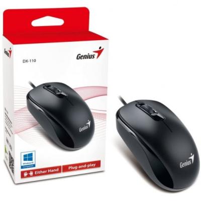 MOUSE ÓPTICO USB GENIUS DX-110 PRETO