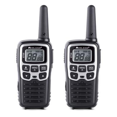 PAIRE TALKIE-WALKIE MIDLAND XT-50 PRM 446 8Km