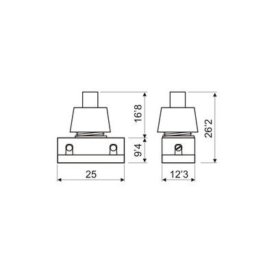 INTERRUPTOR DA LÂMPADA 250V 2A