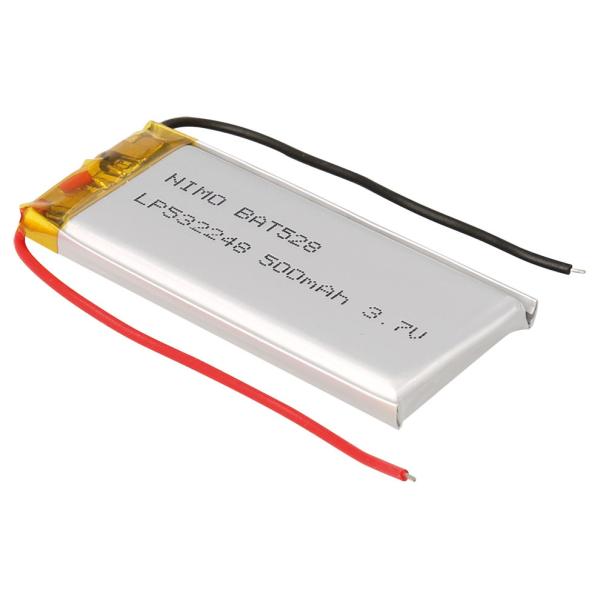 BATERIA LI-PO 3,7V 500mA 48,0x22,0x5,3mm