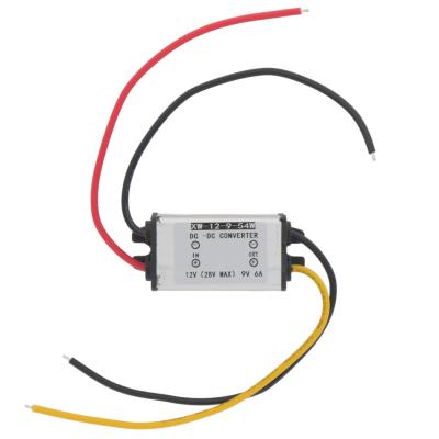 REDUCTOR DC/DC 12-24Vdc SALIDA 9Vdc 12W 6A IP67