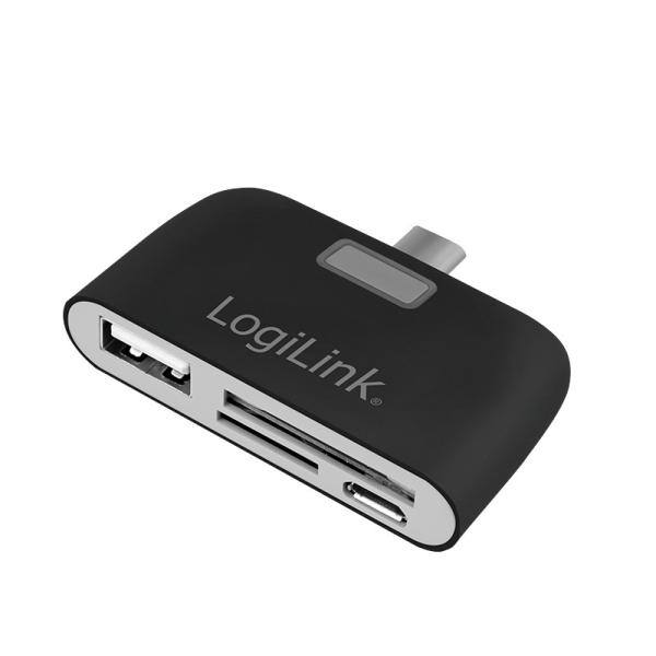 LEITOR DE CARTÃO USB-C MICROSD/SD