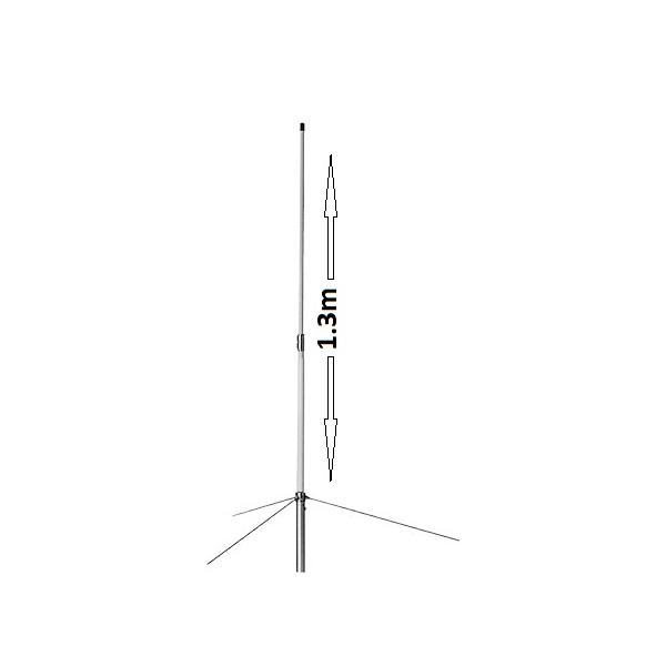 ANTENA BASE DOBLE BANDA DE FIBRA X300 DIAMOND