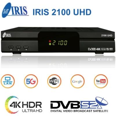 RÉCEPTEUR SATELLITE IRIS 2100 UHD 4K