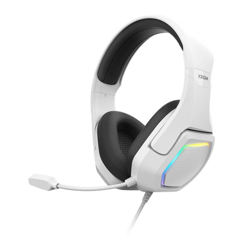 KROM KOPA 7.1 VIRTUELLES WEISSES GAMING-HEADSET