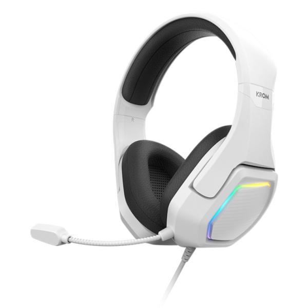 KROM KOPA 7.1 VIRTUELLES WEISSES GAMING-HEADSET