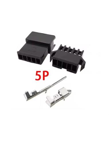 JST SM 2.54 5 CONJUNTO DE CONECTORES DE 5 PINOS