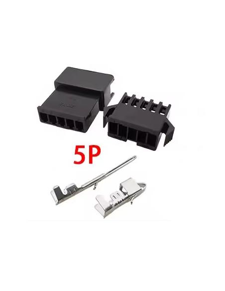 JST SM 2.54 5 Pin STECKER-SET