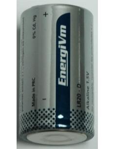 PILA ALCALINA R20 BLISTER 2 UNIDADES