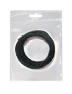 CABLE DE CONEXION FLEXIBLE 0,07mm² 10m NEGRO