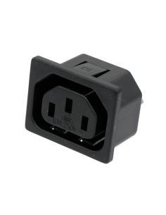 BASE CHASIS IEC320 C13 HEMBRA 250V 10A PRESION